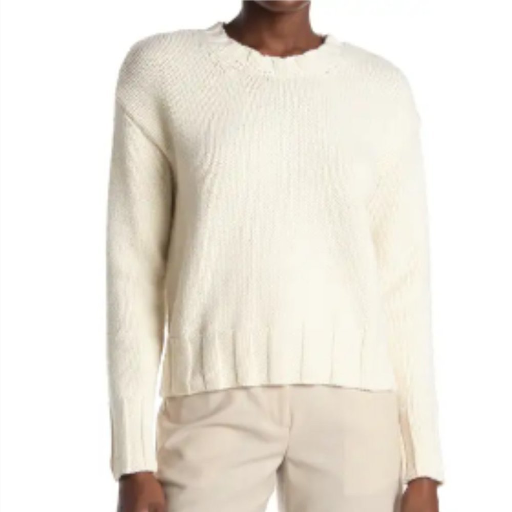 NWT Reiss Cady Keyhole Back Jumper Sweater sz l - Picture 2 of 8